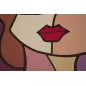 DRUKOWANY OBRAZ FACES NEW -B- 60X3X90 cm
